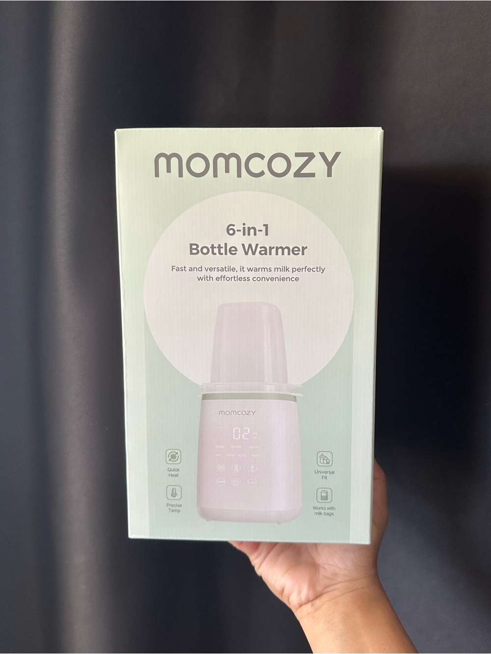 Momcozy 6-in-1 Fast Baby Bottle Warmer